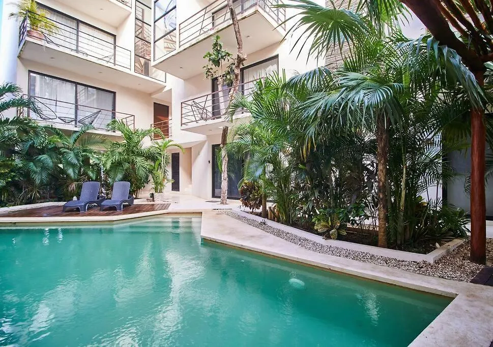דירה טולום Saskab 11 Private Rooftop&Pool Jungle View 2Br Ph