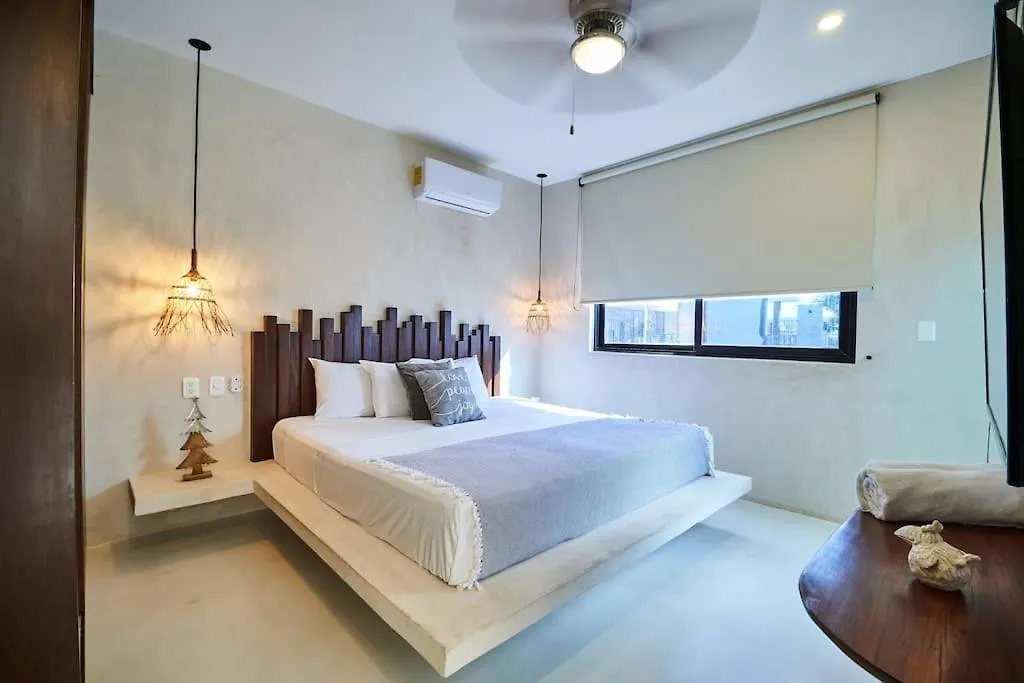 טולום Saskab 11 Private Rooftop&Pool Jungle View 2Br Ph דירה